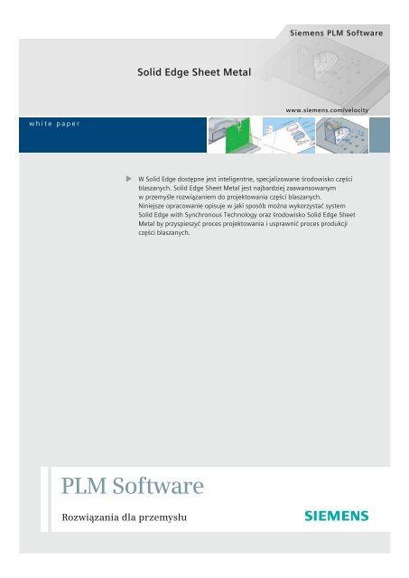 Solid Edge - Siemens PLM Software