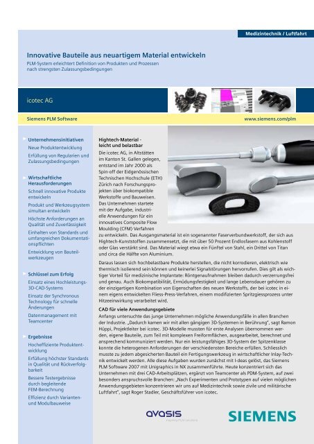 Bericht als .pdf zum download - Siemens PLM Software