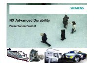 NX Advanced Durability - Siemens PLM Software