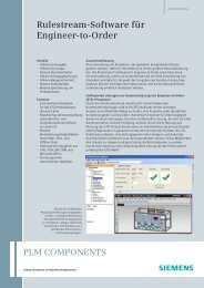 Rulestream software for Engineer to Order (German) - Siemens PLM ...