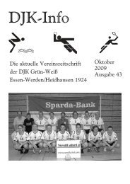 Djk-Info - DJK Essen-Werden/Heidhausen 1924 e.v.