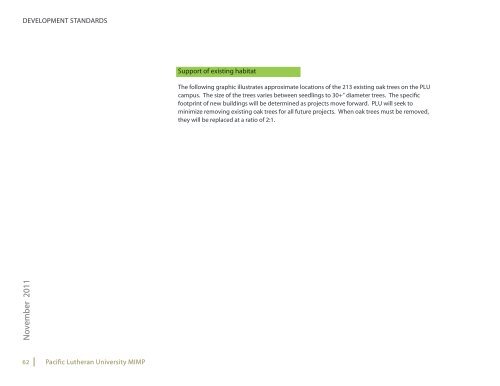 Master Plan October 2011 - Pacific Lutheran University