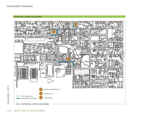 Master Plan October 2011 - Pacific Lutheran University