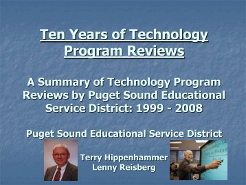 Ten Years of Technology Program Reviews A Summary of ...