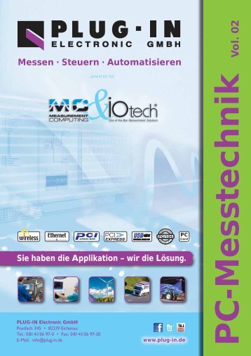 aus einer Hand! - PLUG-IN Electronic GmbH