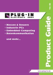 Messen & Steuern - PLUG-IN Electronic GmbH