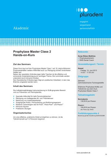 Akademie - Pluradent