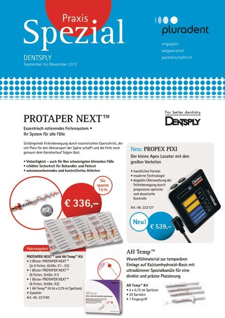 Dentsply Spezial Praxis 2013-03.pdf - Pluradent