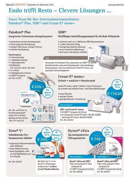 Dentsply Spezial Praxis 2013-03.pdf - Pluradent