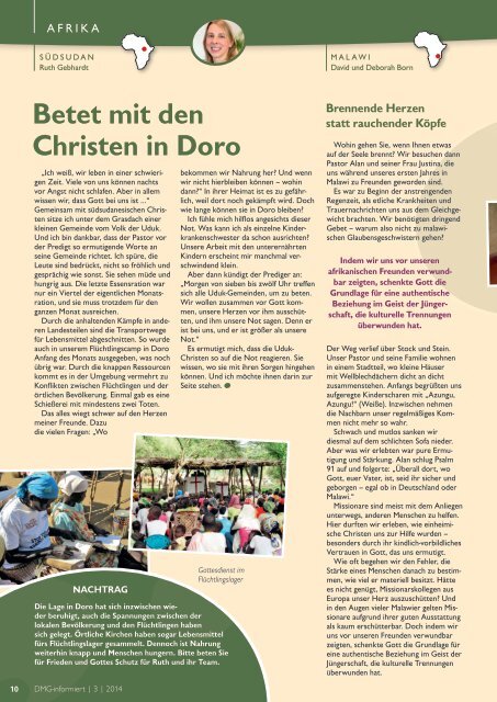 DMG-informiert 3/2014