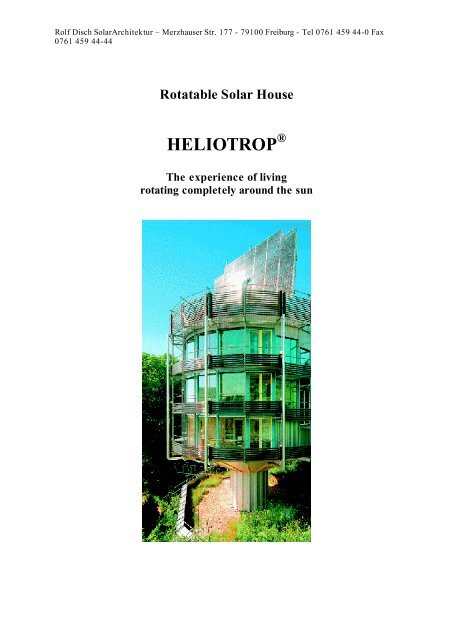 Heliotrope - Rolf Disch