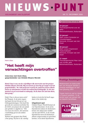 nummer 73 - Pluspunt