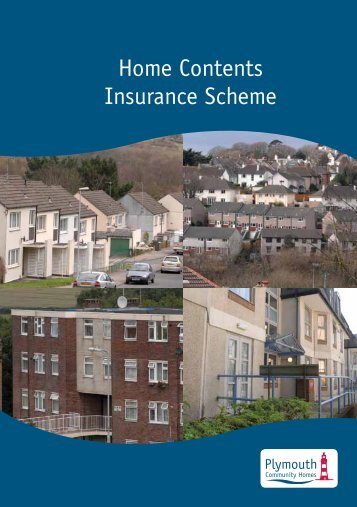 Home Contents Insurance Scheme - Plymouth Community Homes