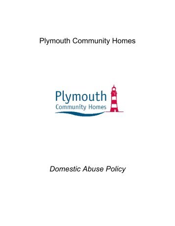 Domestic Abuse Policy (41.6kb) - Plymouth Community Homes