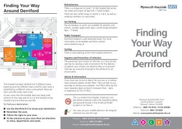 Finding Your Way Around Derriford