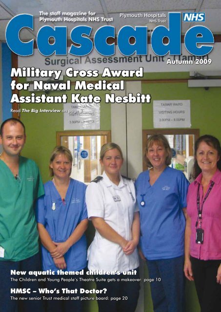 Military Cross Award for Naval Medical Assistant Kate Nesbitt