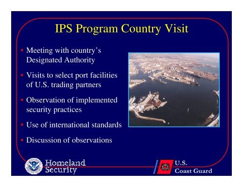 Role of the US Coast Guard in Maritime Security/Safety in ... - PMAESA