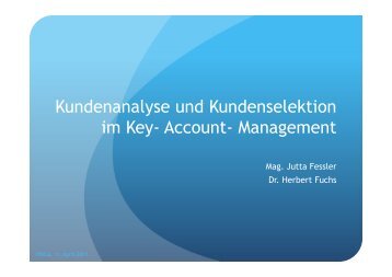 Kundenanalyse und Kundenselektion - PMCA â Pharma Marketing ...