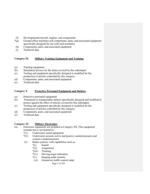 2007 Section 655 Report - Directorate of Defense Trade Controls