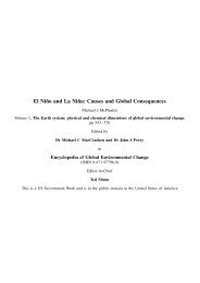 El Niño and La Niña: Causes and Global - Pacific Marine ...