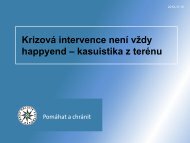 kpt. PhDr. Jan Pokorný – Krizová intervence není vždy happyend