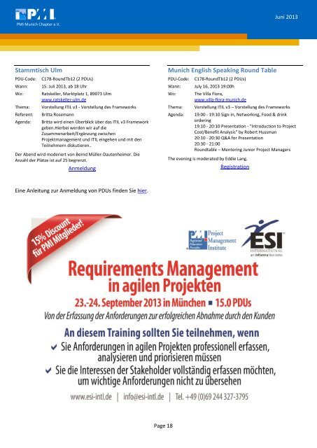 Juni 2013 - PMI Munich Chapter eV