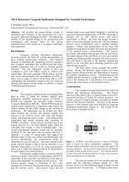 NIST Reference Cryogenic Radiometer Designed for ... - PMOD/WRC