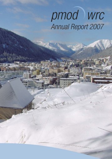 Annual Report 2007 - PMOD/WRC