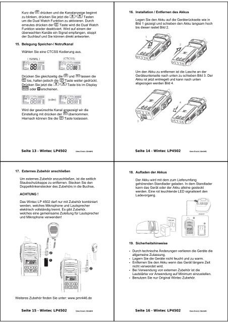 Handbuch Wintec LP-4502 als pdf-file