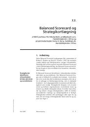 Balanced Scorecard og StrategikortlÃ¦gning - Per Nikolaj Bukh ...