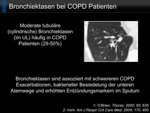 Bildgebung und COPD