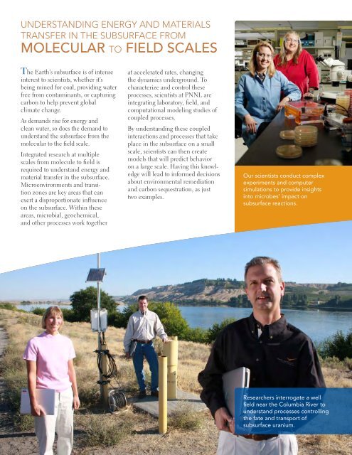 latest brochure - Pacific Northwest National Laboratory