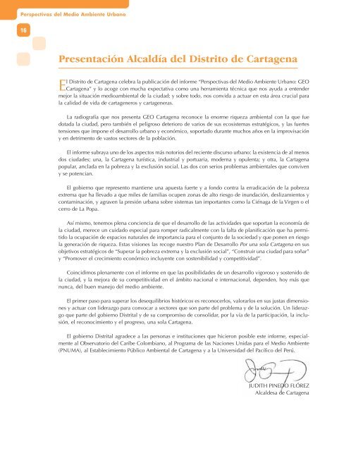 GEO Cartagena.pdf - Programa de Naciones Unidas para el Medio ...