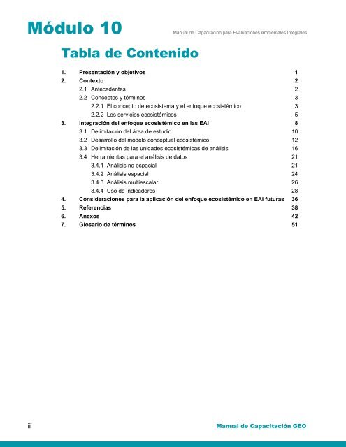 EAI - Programa de Naciones Unidas para el Medio Ambiente