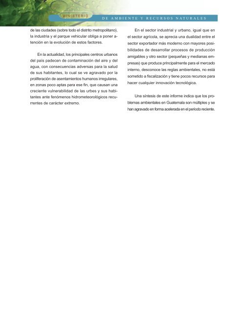 GEO Guatemala.pdf - Programa de Naciones Unidas para el Medio ...