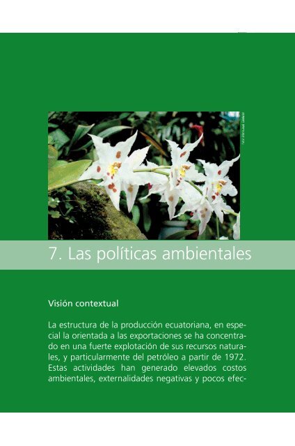09. Capitulo 7. Politicas ambientales.pdf - Programa de Naciones ...