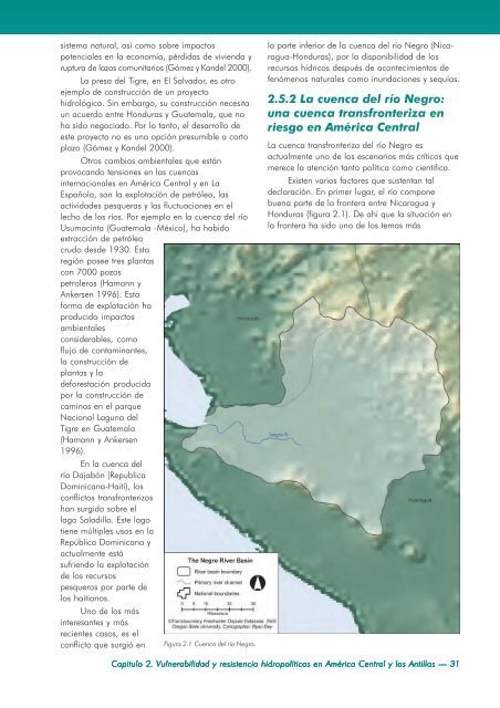 Vulnerabilidad y Resistencia HidropolÃ­ticas en Aguas Internacionales