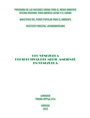 GEO VENEZUELA PERSPECTIVAS DEL MEDIO AMBIENTE EN ...