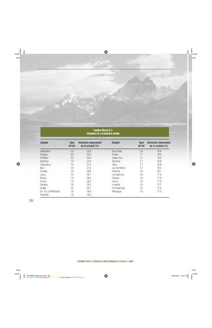 GEO Chile 2005.pdf - Programa de Naciones Unidas para el Medio ...