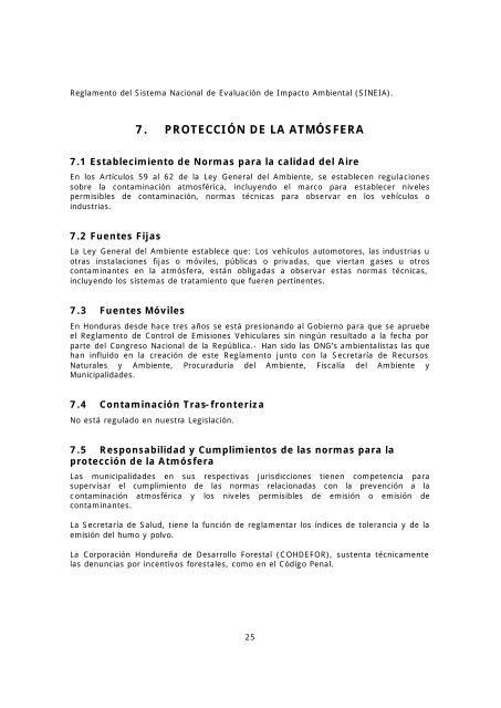 2. Honduras - Programa de Naciones Unidas para el Medio Ambiente