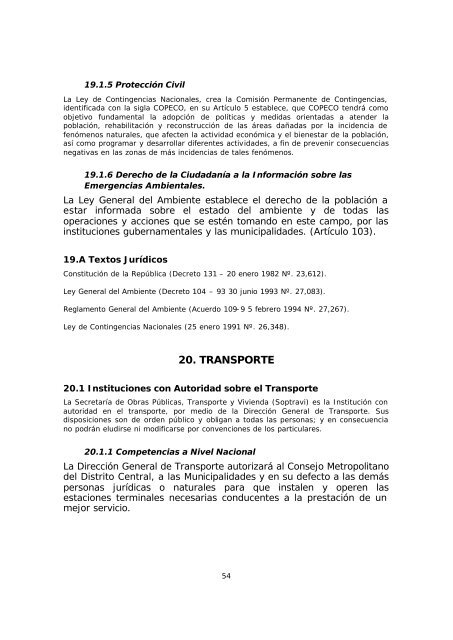 2. Honduras - Programa de Naciones Unidas para el Medio Ambiente