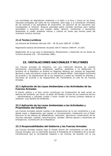 2. Honduras - Programa de Naciones Unidas para el Medio Ambiente