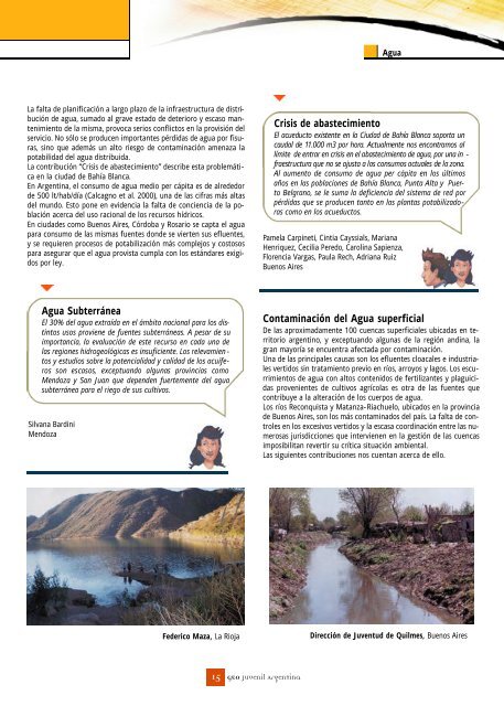 GEO Juvenil Argentina.pdf - Programa de Naciones Unidas para el ...