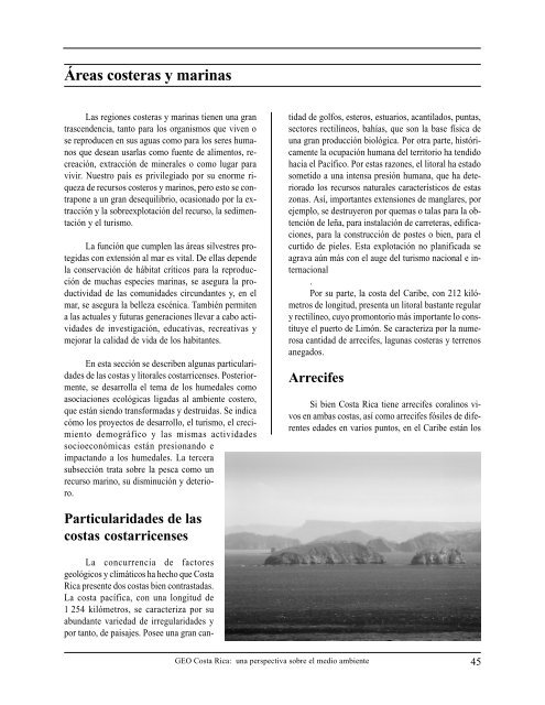 informe ambiental costa rica 2002 - Programa de Naciones Unidas ...