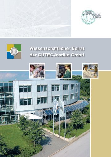 Wissenschaftlicher Beirat der CUTEC-Institut GmbH