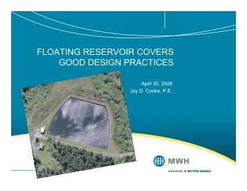 FLOATING RESERVOIR COVERS GOOD DESIGN ... - PNWS-AWWA