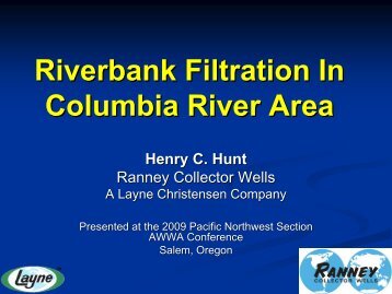 wq_thurspm_hunt_riverbank filtration.pdf(4581.2kb) - PNWS-AWWA