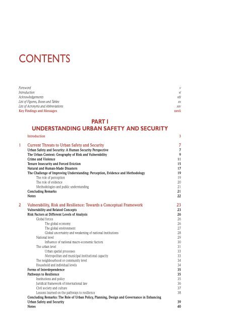 Global Report on Human Settlements 2007 - PoA-ISS