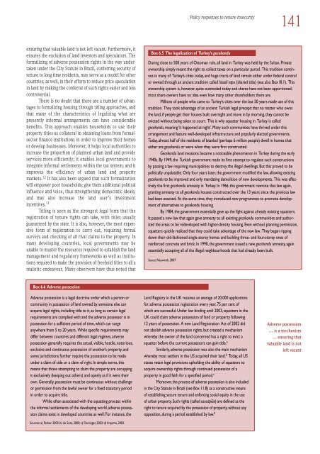 Global Report on Human Settlements 2007 - PoA-ISS