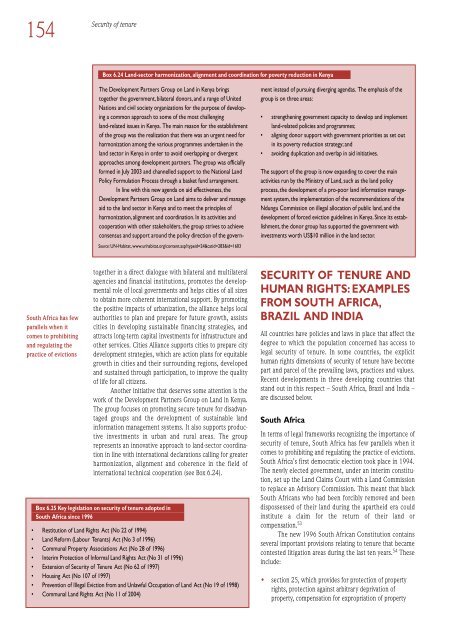 Global Report on Human Settlements 2007 - PoA-ISS